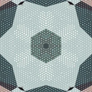 Flat ethnic seamless pattern Stock-Illustration