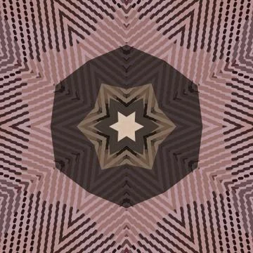 Flat ethnic seamless pattern Stock-Illustration