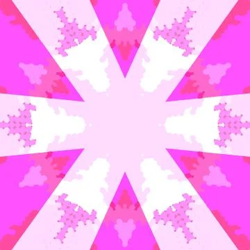 Flat ethnic seamless pattern Stock Illustration