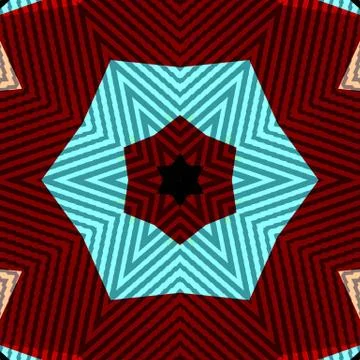 Flat ethnic seamless pattern Illustration