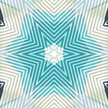 Flat ethnic seamless pattern Stock-Illustration