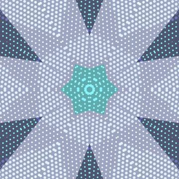 Flat ethnic seamless pattern Illustration