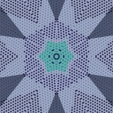 Flat ethnic seamless pattern Stock Illustration