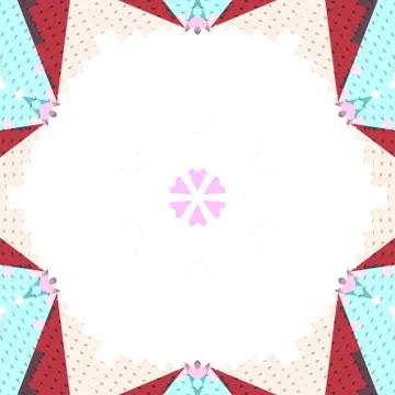 Flat ethnic seamless pattern Stock-Illustration