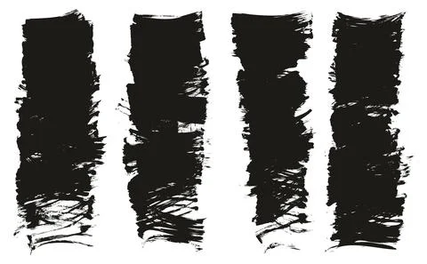 Flat Fan Brush Regular Short Background High Detail Abstract Vector Stock Illustration