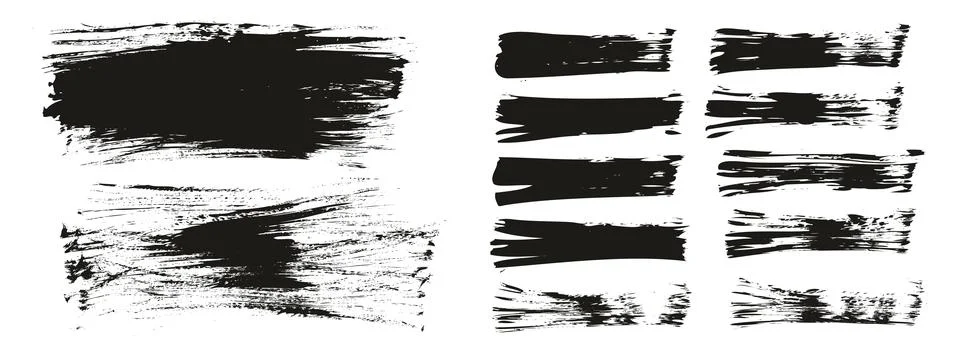 Flat Fan Brush Thin Long Background &amp; Straight Lines Mix High Detail Abstract 库存插图