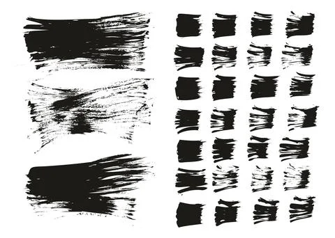 Flat Fan Brush Thin Long Background &amp; Straight Lines Mix High Detail Abstract 스톡 일러스트