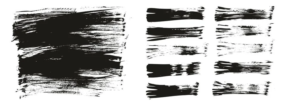 Flat Fan Brush Thin Long Background &amp; Straight Lines Mix High Detail Abstract Stock Illustration