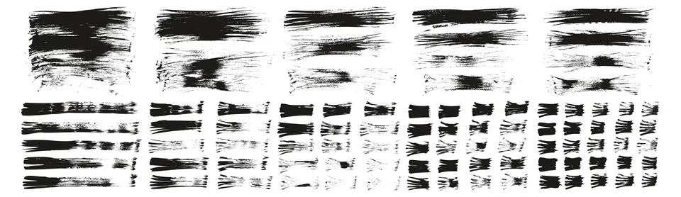 Flat Fan Brush Thin Long Background &amp; Straight Lines Mix High Detail Abstract イラスト素材
