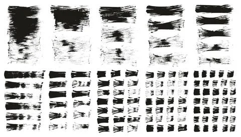 Flat Fan Brush Thin Long Background &amp; Straight Lines Mix High Detail Abstract イラスト素材