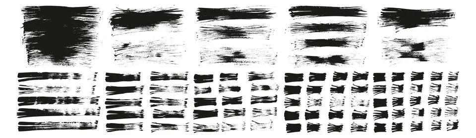 Flat Fan Brush Thin Long Background &amp; Straight Lines Mix High Detail Abstract イラスト素材