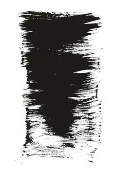 Flat Fan Brush Thin Long Background High Detail Abstract Vector Background Set Stock Illustration