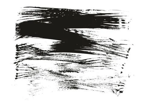 Flat Fan Brush Thin Long Background High Detail Abstract Vector Background Set Stock Illustration