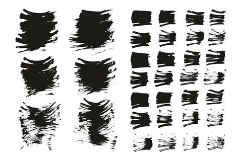 Flat Fan Brush Thin Short Background &amp; Straight Lines Mix High Detail Abstract 스톡 일러스트