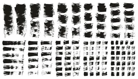 Flat Fan Brush Thin Short Background &amp; Straight Lines Mix High Detail Abstract イラスト素材