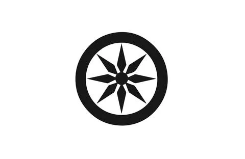 Flat flag of nato icon symbol vector Illustration. Stock Illustration