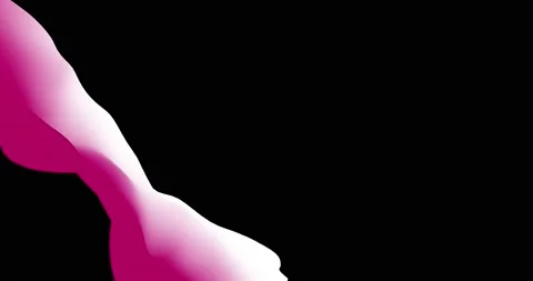 Flat flame wave purple background Stock Footage 219416133