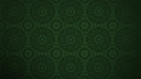 Flat Flower Green Background Animation Stock Footage 155473485
