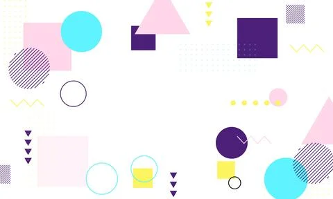 Flat geometric background. Abstract background. 스톡 일러스트