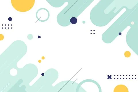 Flat Geometric Background Ilustração Stock