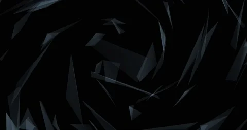 Flat geometric black and white shapes Stock Footage 142799488
