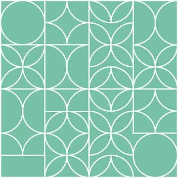 A flat geometric figure, thin lines, ecology Stock Illustration