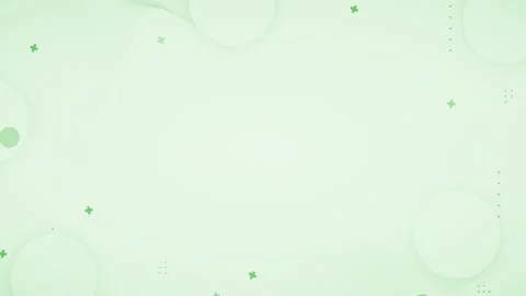 Flat Geometric Shapes Green Stock Footage 220421711