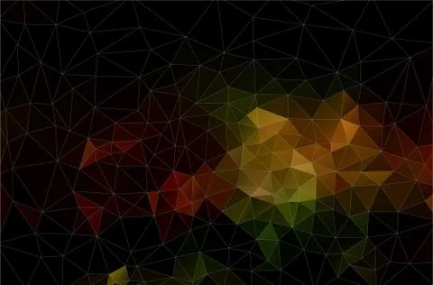 Flat geometric triangle wallpaper Stock Illustration