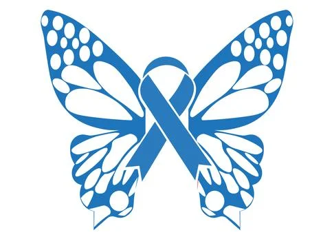 A flat graphic with cutout negative space illustration featuring butterfly wi Stock Illustration