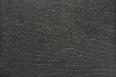 Flat grey leather texture Stock Photos