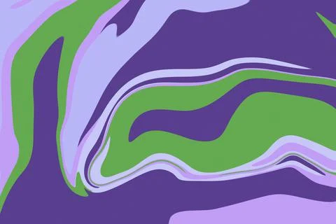 Flat groovy psychedelic background. Stock Illustration