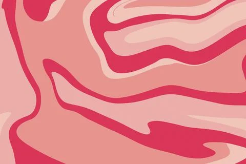 Flat groovy psychedelic background. Stock Illustration