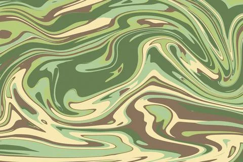 Flat groovy psychedelic background. Stock Illustration