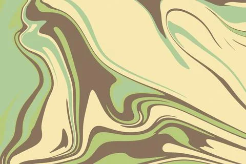 Flat groovy psychedelic background. Stock Illustration