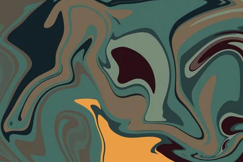 Flat groovy psychedelic background. Stock Illustration