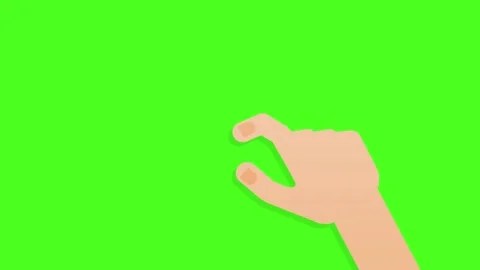 Flat hands scroll 110 Stock Footage 222051172