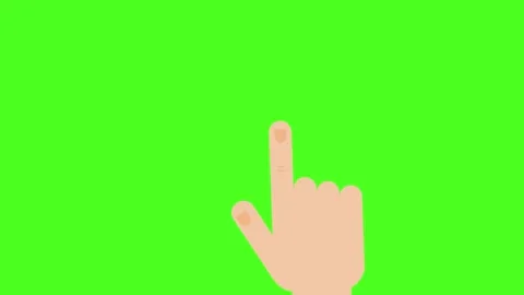 Flat hands scroll 124 Stock Footage 222051195