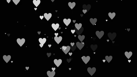 Flat Heart shape plane animation motion graphics 動画素材 196963679