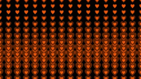 Flat Heart shape plane animation motion graphics Video stock 196963983