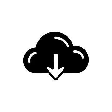 Flat High Contrast User Interface Graphic Element Stock Illustration