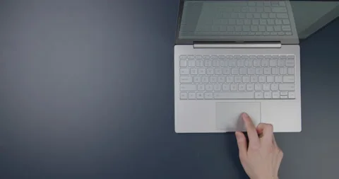 Flat home office desk. Workspace concept.  Stock Footage 154691514