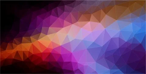 Flat horizontal triangle Background for smartphone. Stock Illustration