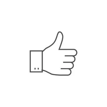 Like flat icon Stock Illustration