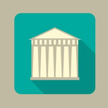 Flat icon Stock Illustration