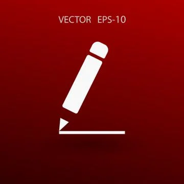 Flat  icon of notes. vector illustration 스톡 일러스트
