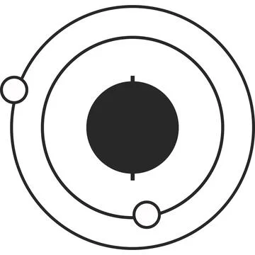 The flat icon of the science element. Vector image. Stock Illustration