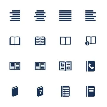 Flat icon Shablon Stock Illustration