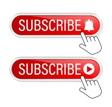 Flat icon with subscribe on white background. Vector illustration graphic design Stock Illustration