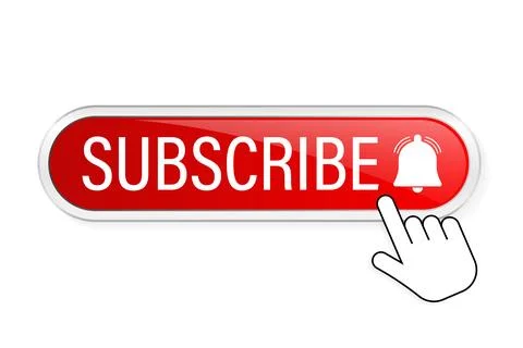 Flat icon with subscribe on white background. Vector illustration graphic design Stock Illustration