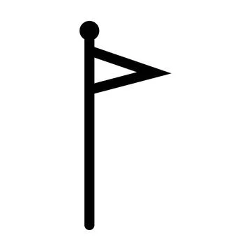 Flat icon, vector minimal and simple national symbol &amp; emblem illustration .. Stock Illustration